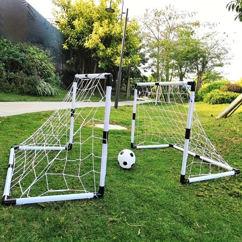 Sports Equipment Kit - 1 set Folding Soccer Goal Set