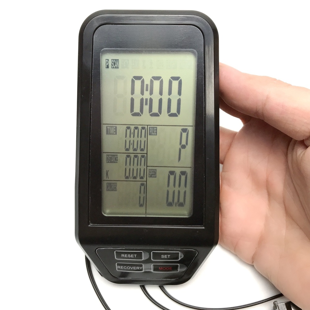 Sports Equipment Wholesale - Black Exercise Bike Computer Display Screen