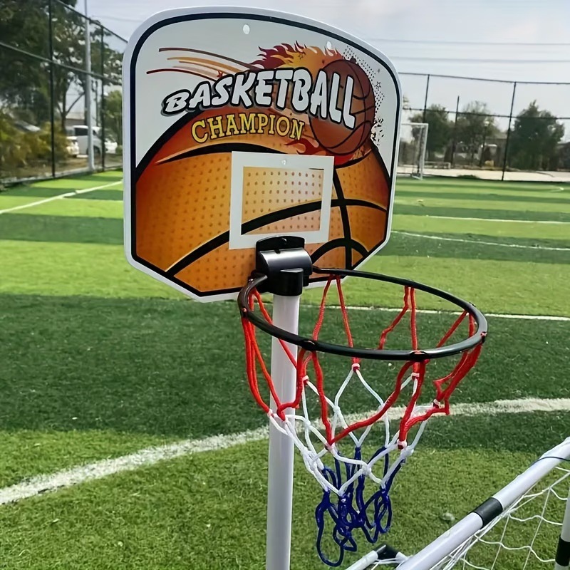 Sports Equipment 3 Year Old - Large 2-in-1 Portable Plastic Soccer and