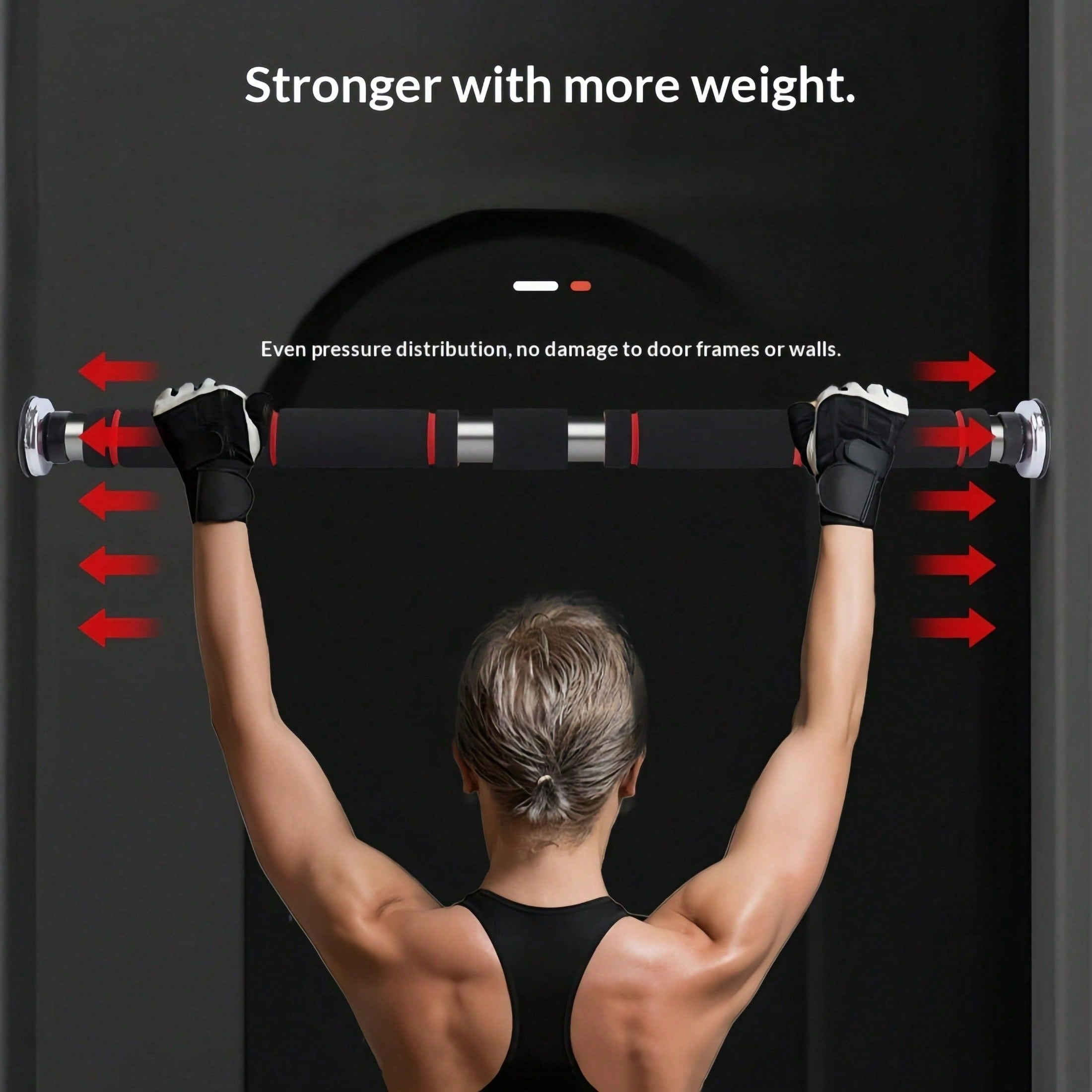 Sports Equipment Near Me - Adjustable Fitness Pull Up Bar, Expandable