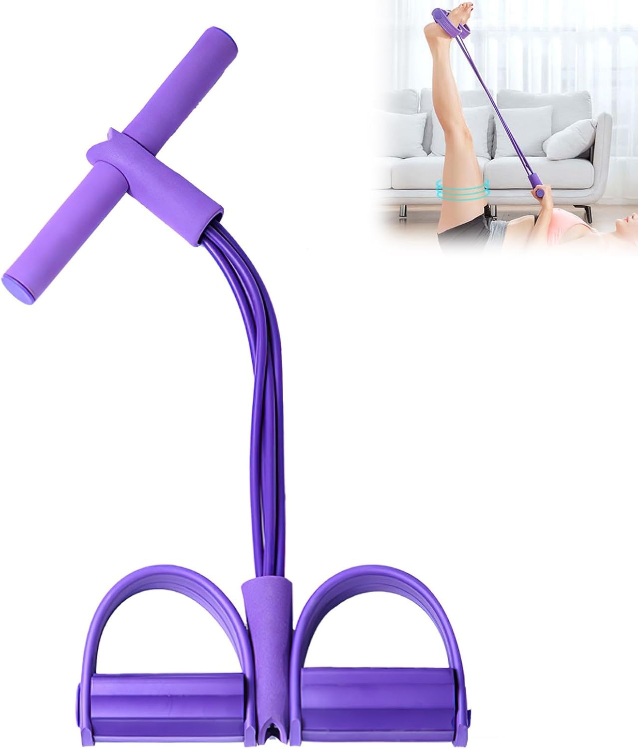 4-Tube Pedal Resistance Band M - Sports Equipment Near Me review and price