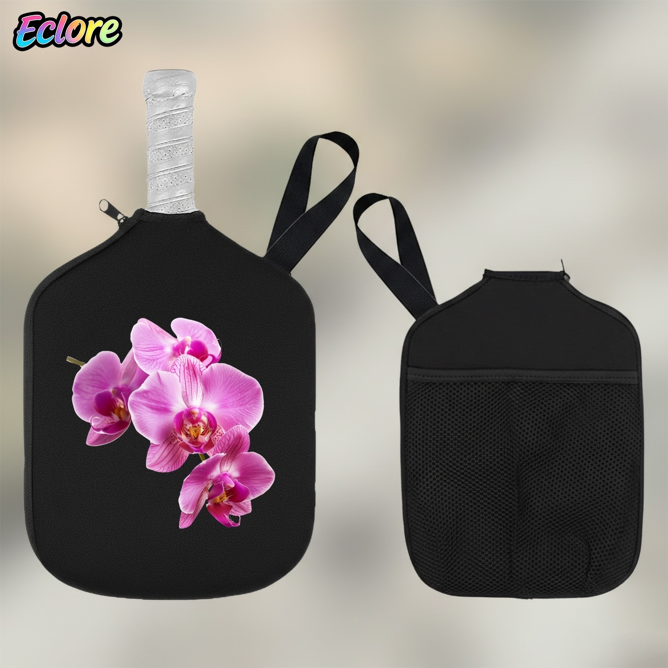 Pink Orchid Pickleball Paddle  - Sports Equipment Bag review and price