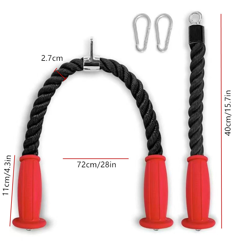 Ergonomic Tricep Ropes Non-Sli - Sports Equipment Near Me review and price