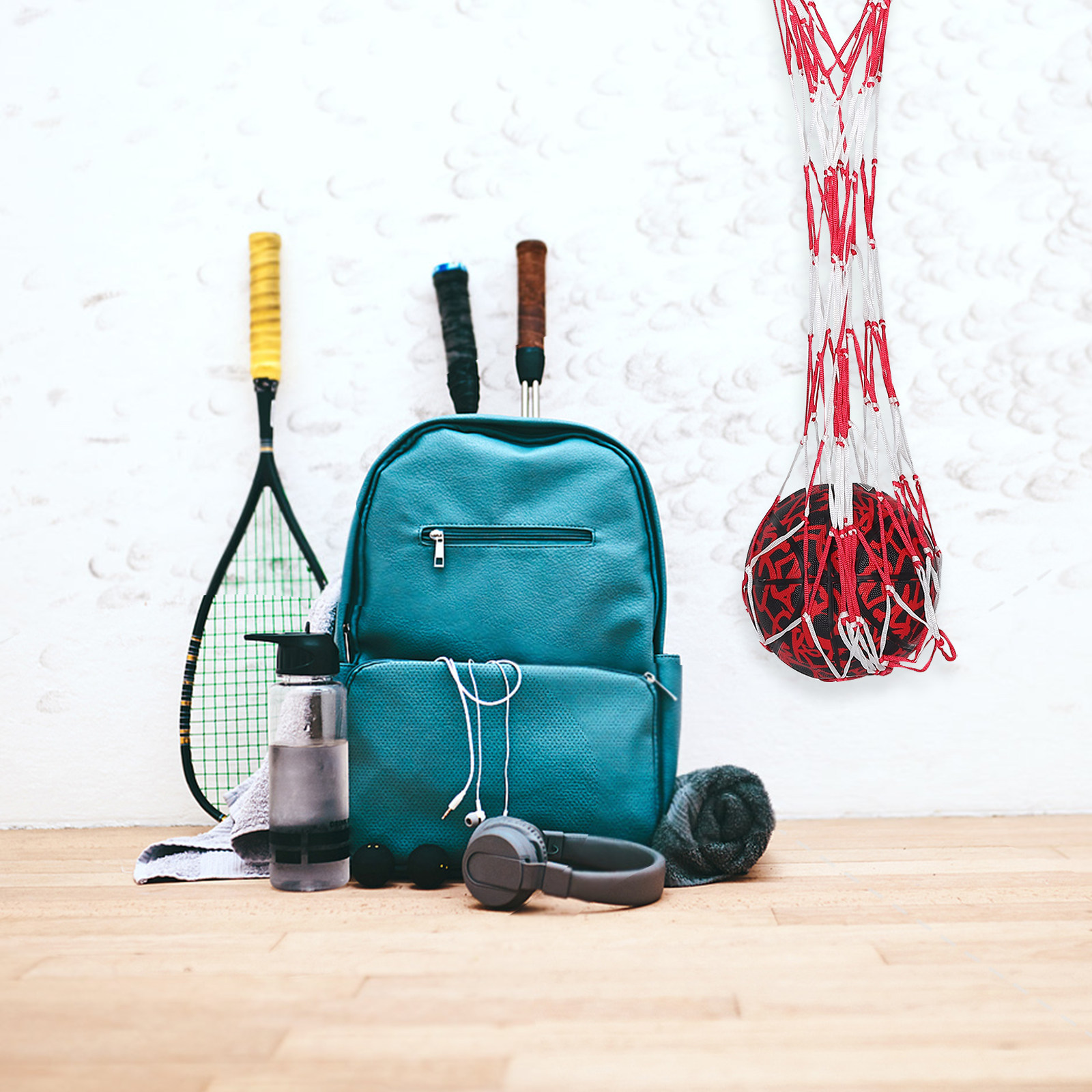 Mesh Ball Storage Bag Portable - Sports Equipment Bag review and price