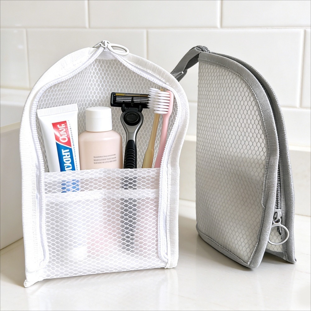 Mesh Toiletry Bag Breathable Q - Sports Equipment Bag review and price