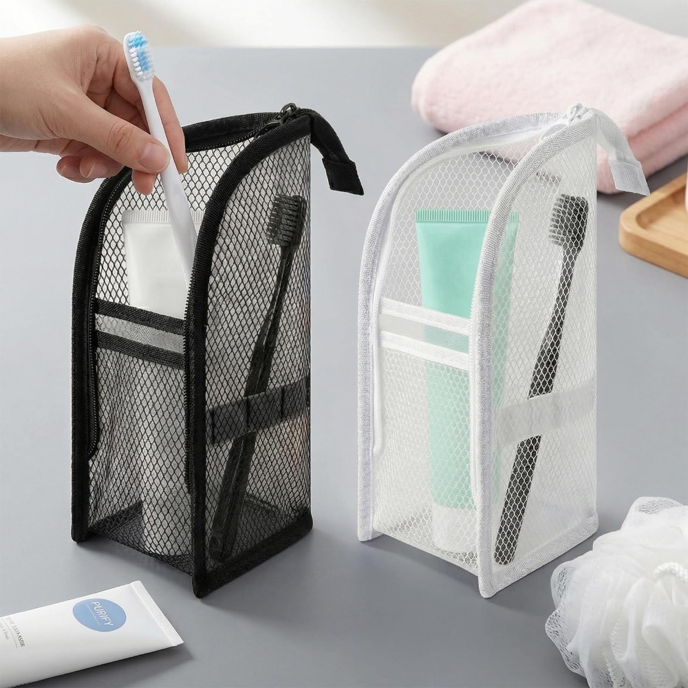Mesh Toiletry Bag Breathable Q - Sports Equipment Bag review and price