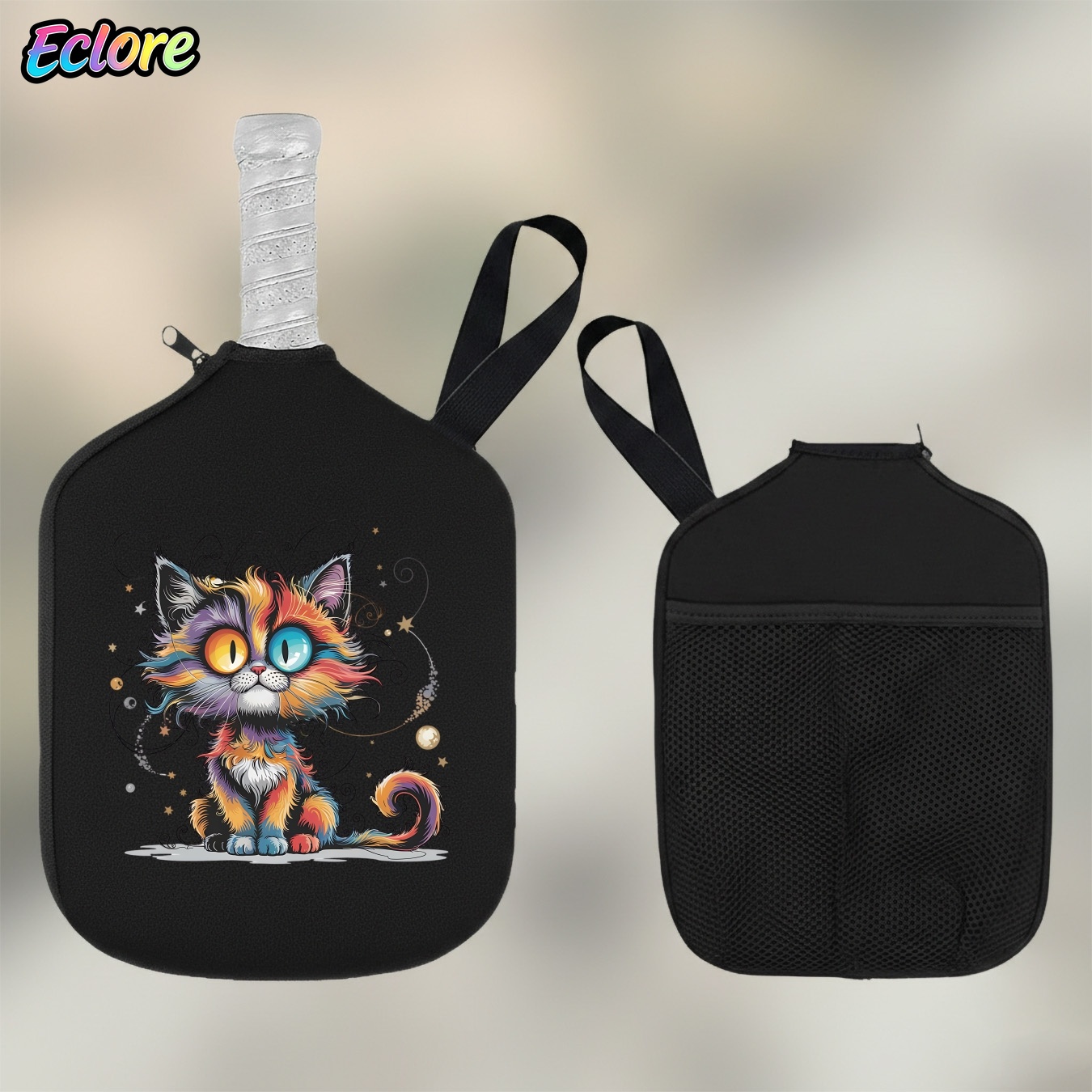 Galaxy Star Cat Pickleball Pad - Sports Equipment Bag review and price