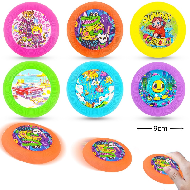 5Pcs 9cm Portable Flying Sauce - Frisbee Ultimate Disc review and price